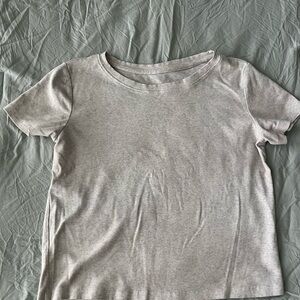 Gray Short Sleeve T-Shirt